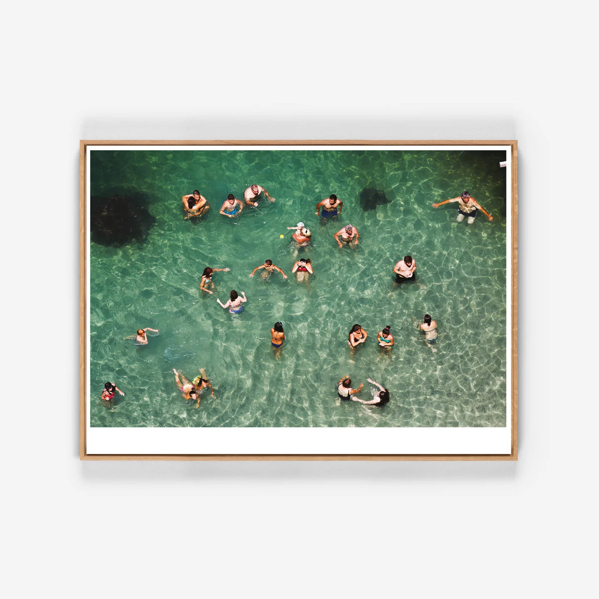 Affiche SORRENTO "Beach Therapy" par Martin Parr - The Wrong Shop-Non encadré-The Woods Gallery