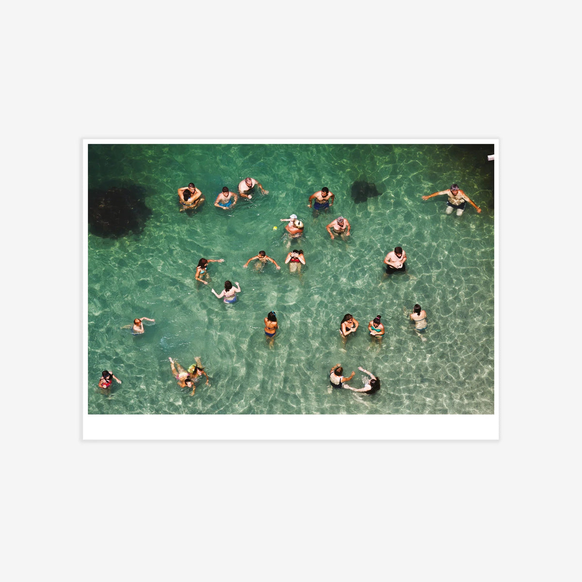 Affiche SORRENTO "Beach Therapy" par Martin Parr - The Wrong Shop-Non encadré-The Woods Gallery