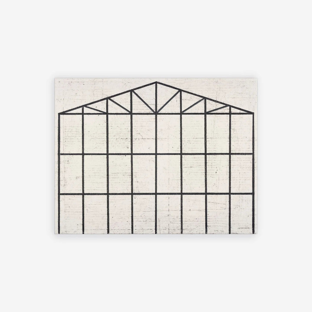 Affiche Structure 11 de Philippe Weisbecker - The Wrong Shop-Poster encadré (chêne)-The Woods Gallery