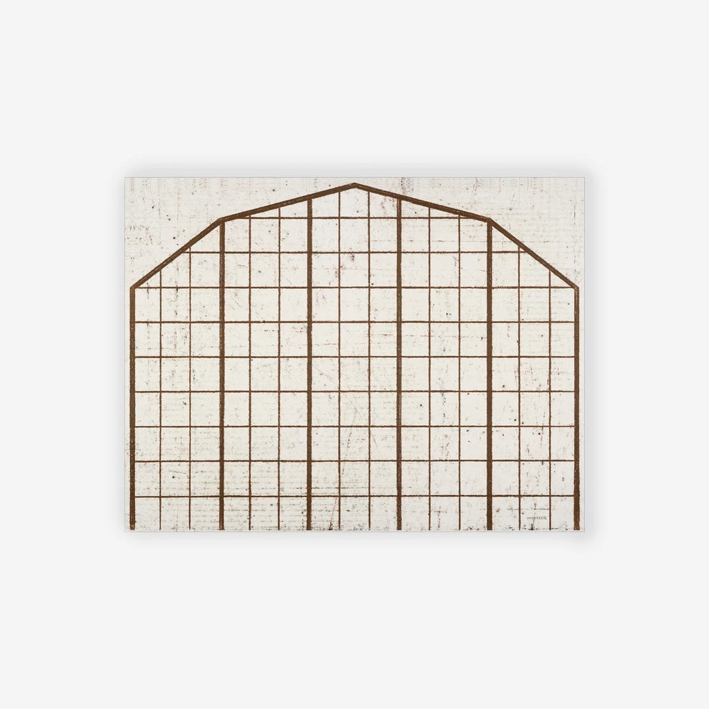 Affiche Structure 14 de Philippe Weisbecker - The Wrong Shop-Poster encadré (chêne)-The Woods Gallery