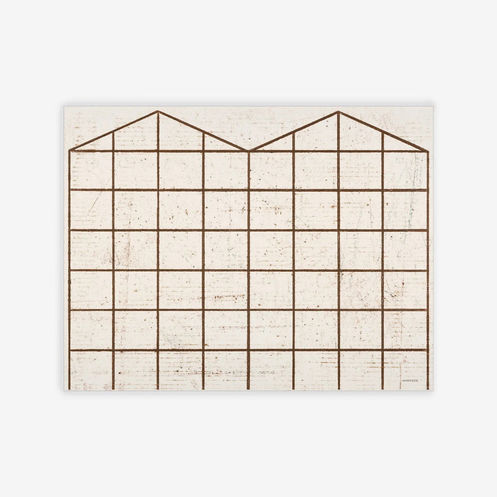 Affiche Structure 8 de Philippe Weisbecker - The Wrong Shop-Poster encadré (chêne)-The Woods Gallery