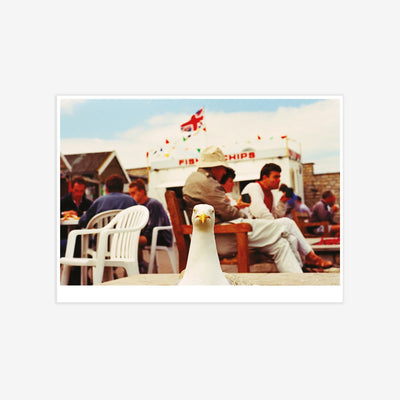 Affiche "West Bay" de Martin Parr - The Wrong Shop-affiche seule, non encadrée-The Woods Gallery