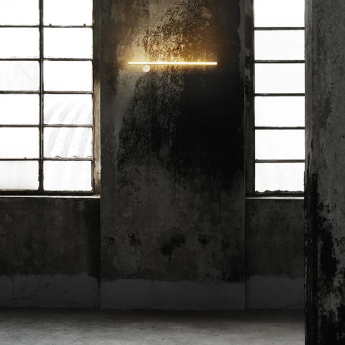 Applique Coordinates de Michael Anastassiades - Flos-W1 argent-The Woods Gallery