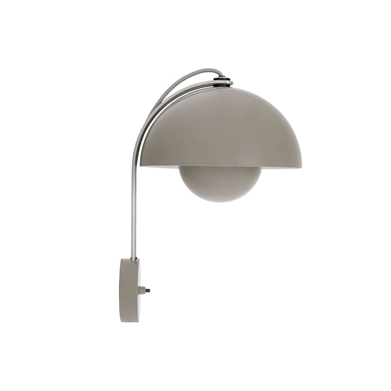 Applique Flowerpot VP8 de Verner Panton - &Tradition-Chrome-The Woods Gallery