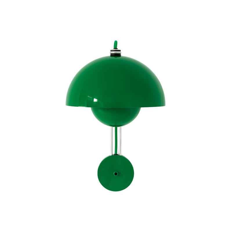 Applique Flowerpot VP8 de Verner Panton - &amp;Tradition-Chromé-The Woods Gallery