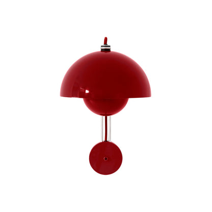 Applique Flowerpot VP8 de Verner Panton - &amp;Tradition-Chromé-The Woods Gallery