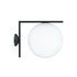 Applique IC 1 & 2 Outdoor de Michael Anastassiades - Flos-Laiton noir-Taille 1-The Woods Gallery