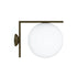 Applique IC 1 & 2 Outdoor de Michael Anastassiades - Flos-Marron foncé-Taille 1-The Woods Gallery
