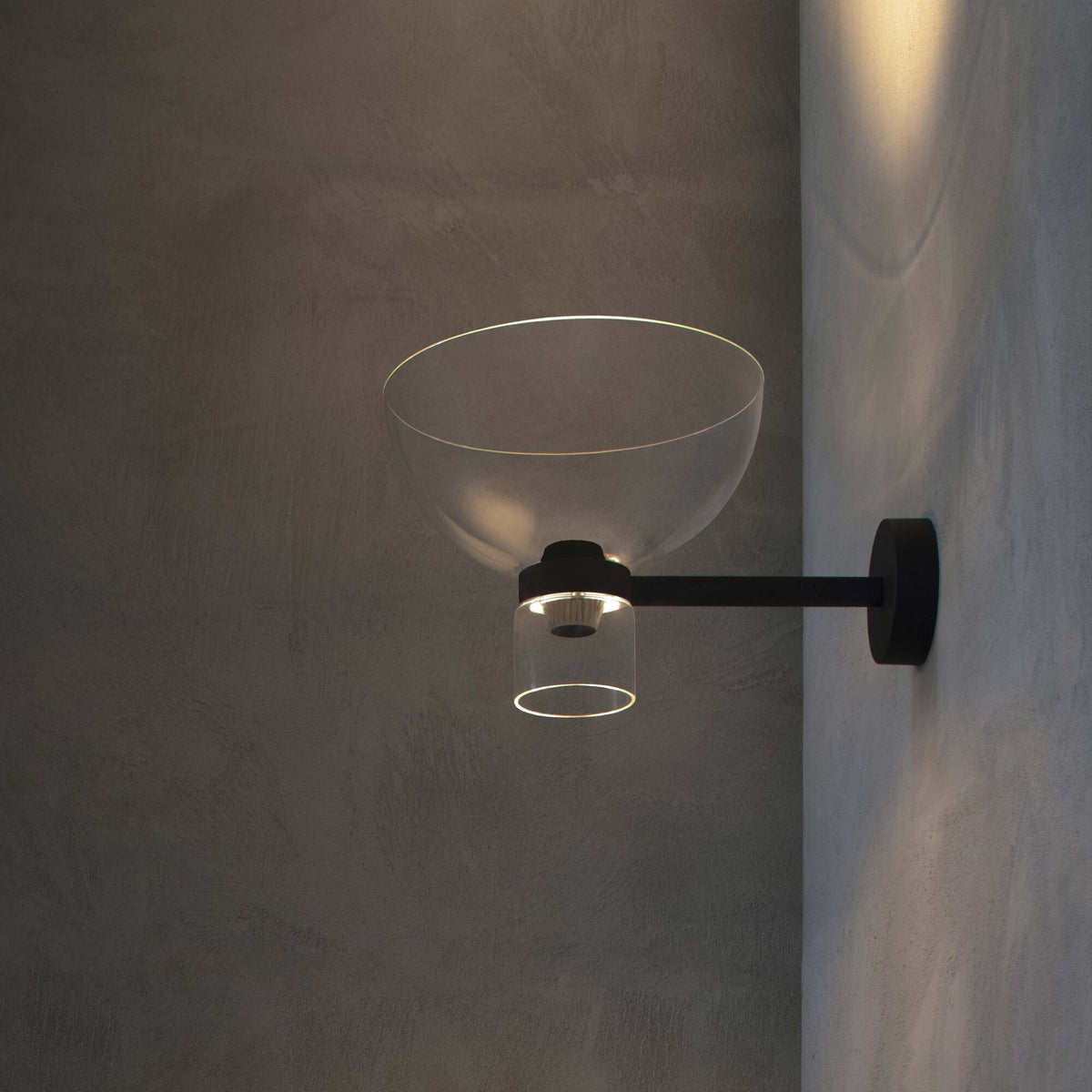 Applique Nocturne de Konstantin Grcic - Flos-Cône argent-The Woods Gallery