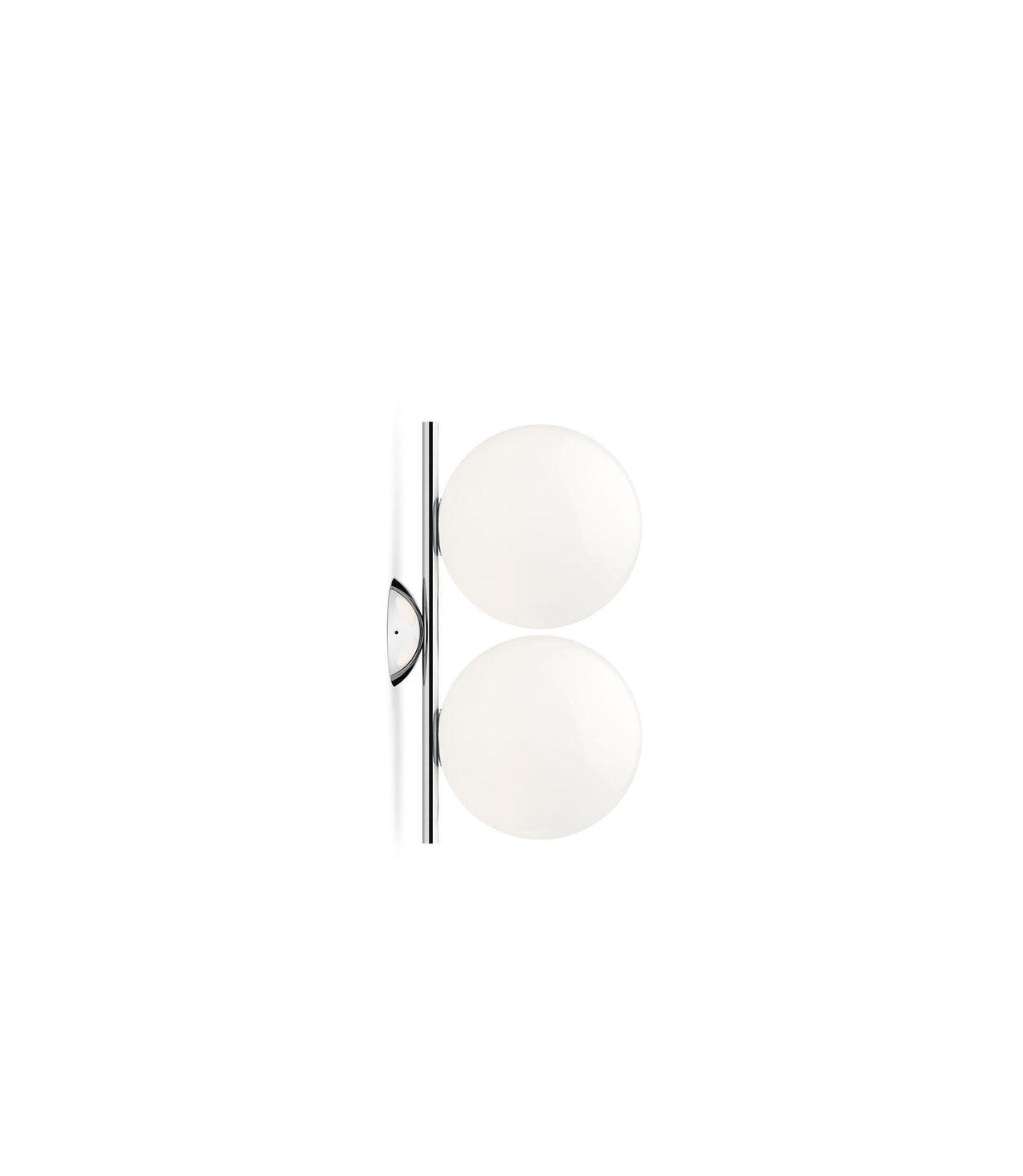 Applique Plafonnier IC Light C/W1 double de Michael Anastassiades - Flos-Chrome-The Woods Gallery