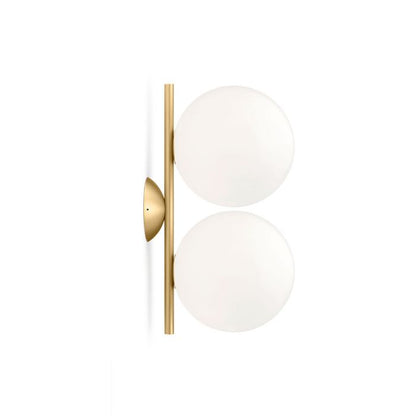 Applique Plafonnier IC Light C/W1 double de Michael Anastassiades - Flos-Laiton-The Woods Gallery