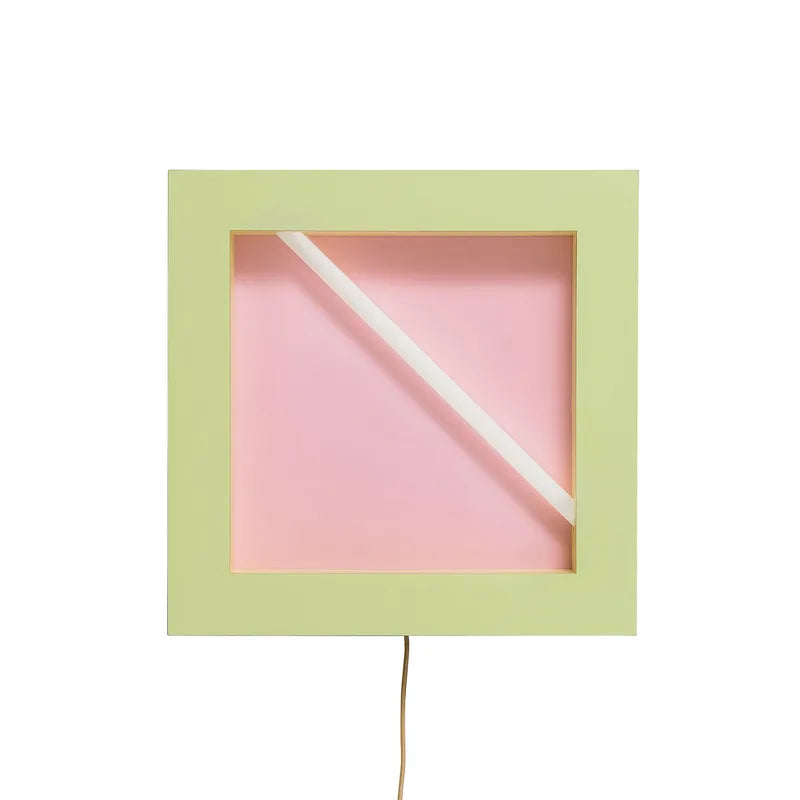 Applique avec prise Negresco par Martine Bedin, 1981 - 60 X 60 cm - Memphis Milano-The Woods Gallery