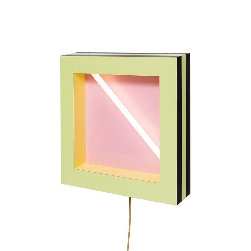 Applique avec prise Negresco par Martine Bedin, 1981 - 60 X 60 cm - Memphis Milano-The Woods Gallery