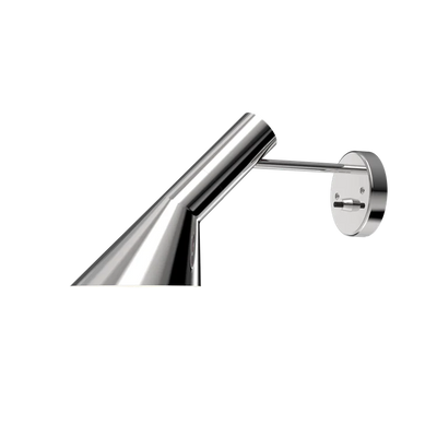 Applique murale AJ sans câble - Louis Poulsen-Acier inoxydable poli-Sans câble-The Woods Gallery