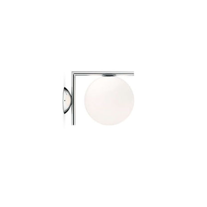 Applique plafonnier IC C/W de Michael Anastassiades - Flos-Chrome-Petit-The Woods Gallery