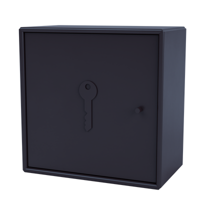 Armoire Unlock par Peter J. Lassen, laque 147 Shadow, suspendu au mur, packshot Montana
