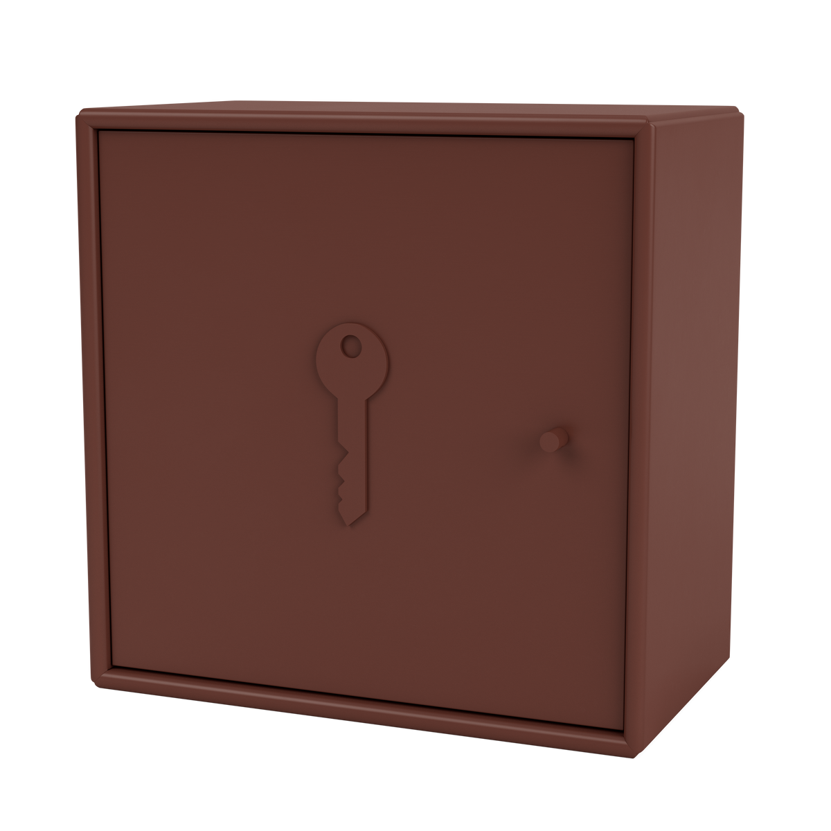 Armoire Unlock par Peter J. Lassen, laque 155 Masala, suspendu au mur, packshot Montana