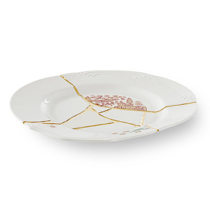 Assiette Kintsugi Dinner Plate - Seletti-01-The Woods Gallery