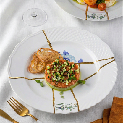 Assiette Kintsugi Dinner Plate - Seletti-01-The Woods Gallery