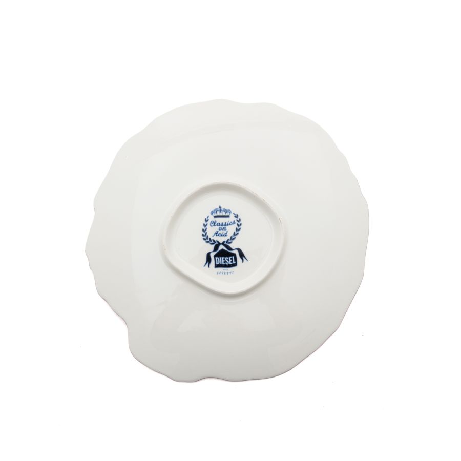 Assiette à dessert "Classics on Acid" par Diesel Living - Seletti-The Woods Gallery