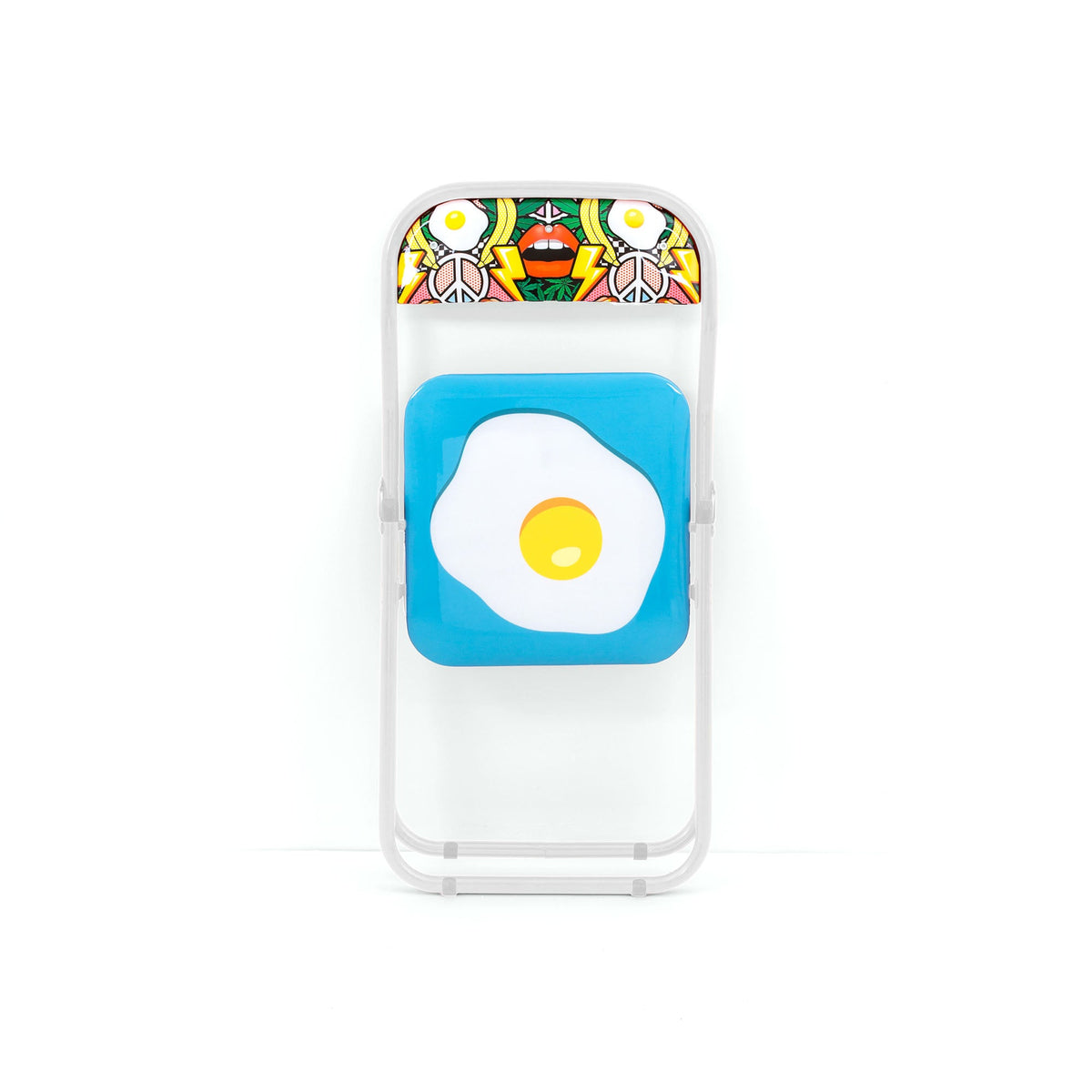 Chaise pliante Blow Egg de Studio Job - Seletti-vue 3-The Woods Gallery