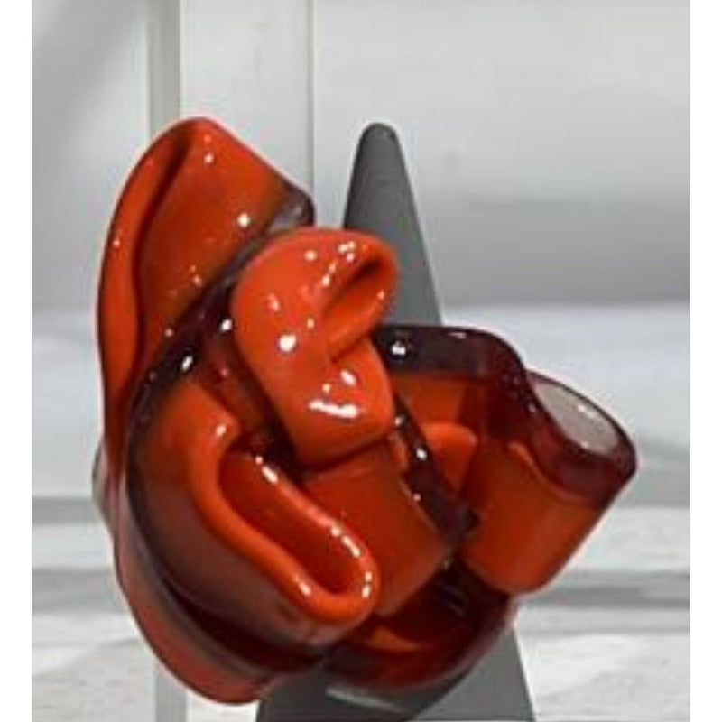 Bague en résine rouge de Gaetano Pesce - Fish Design-The Woods Gallery