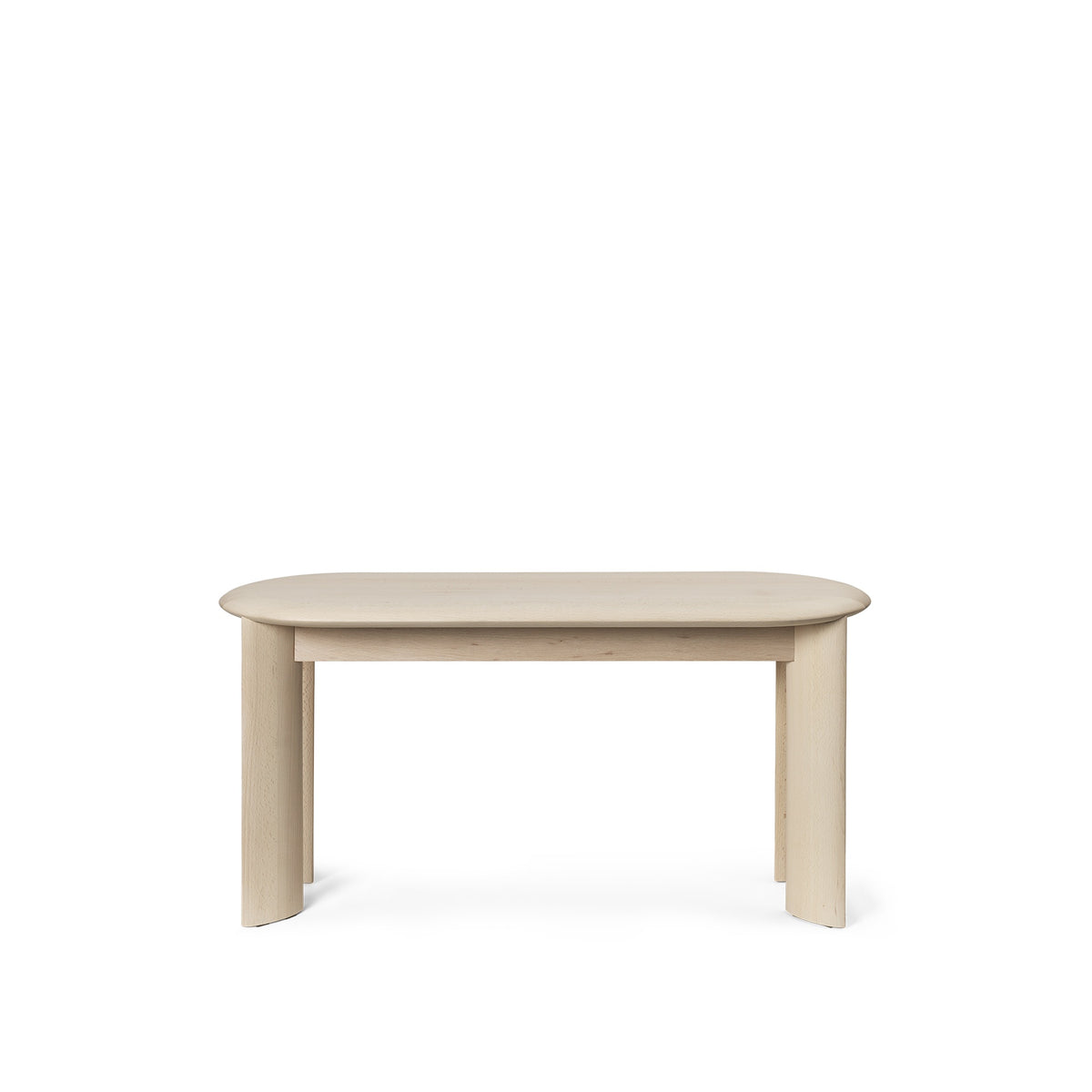 Banc Bevel - hêtre huilé blanc - L90 - Ferm Living-The Woods Gallery