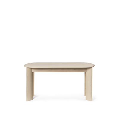 Banc Bevel - hêtre huilé blanc - L90 - Ferm Living-The Woods Gallery