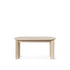 Banc Bevel - hêtre huilé blanc - L90 - Ferm Living-The Woods Gallery