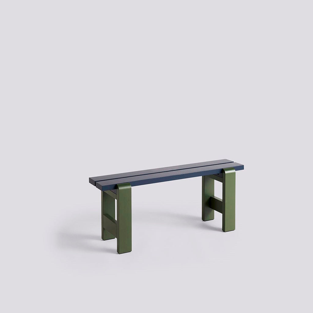 Banc Duo Weekday - Hay-Vert - Bleu-The Woods Gallery