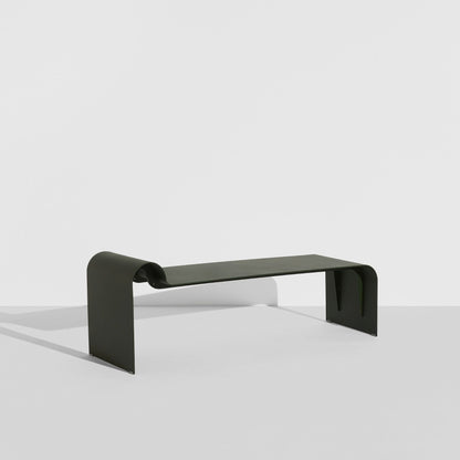Banc Eclipse de Garnier &amp; Pingree - Petite Friture-Structure seule, Vert bouteille-The Woods Gallery