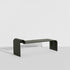 Banc Eclipse de Garnier & Pingree - Petite Friture-Structure seule, Vert bouteille-The Woods Gallery