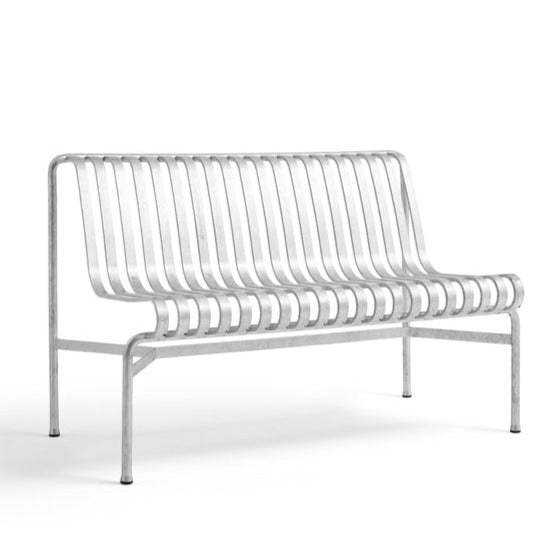 Banc Palissade Dining sans accoudoir - Hay-Galvanisé à chaud-The Woods Gallery