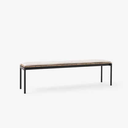 Banc Ville AV28 L 180 cm par Anderssen &amp; Voll - &amp;Tradition-Noir chaud-The Woods Gallery