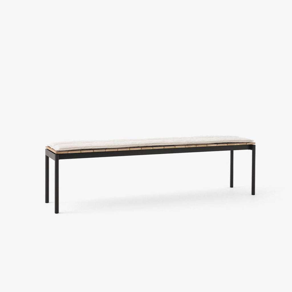 Banc Ville AV28 L 180 cm par Anderssen & Voll - &Tradition-Noir chaud-The Woods Gallery