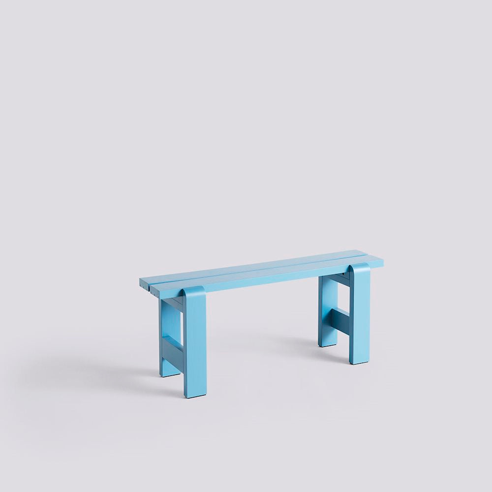 Banc Weekday L 111 cm- Hay-Bleu Clair-The Woods Gallery