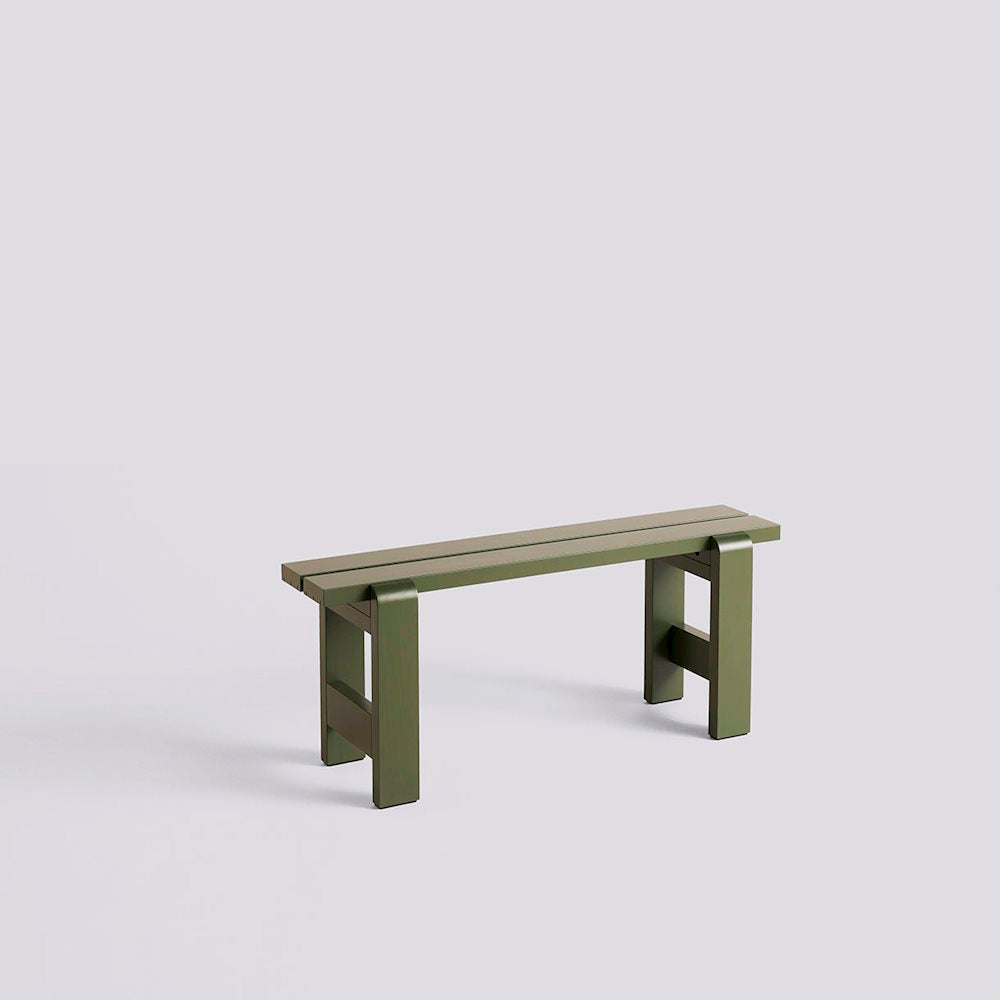 Banc Weekday L 111 cm- Hay-Vert-The Woods Gallery