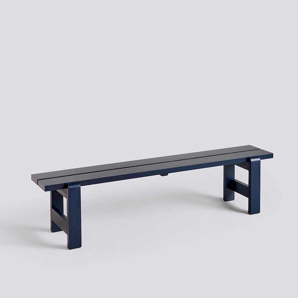 Banc Weekday L 190 cm - Hay-Bleu Foncé-The Woods Gallery