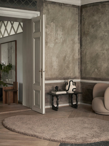 Banc noir Piece Dal L 100 cm - Ferm living-The Woods Gallery