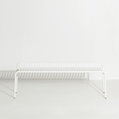 Banc sans dossier Week-End de Studio Brichet-Ziegler - Petite Friture-Blanc-The Woods Gallery