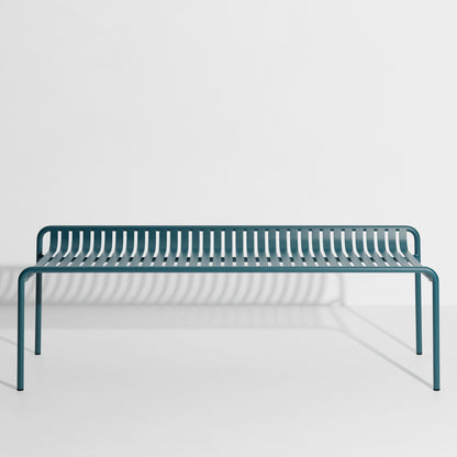 Banc sans dossier Week-End de Studio Brichet-Ziegler - Petite Friture-Bleu Océan-The Woods Gallery