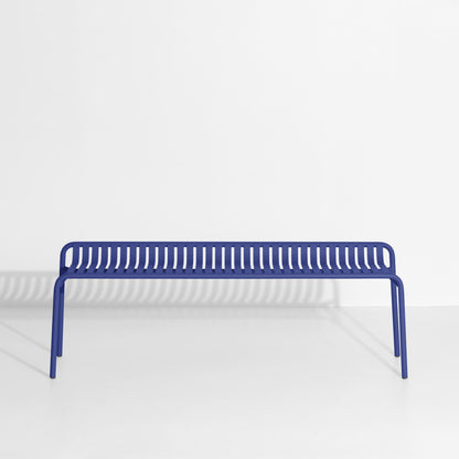 Banc sans dossier Week-End de Studio Brichet-Ziegler - Petite Friture-Bleu-The Woods Gallery