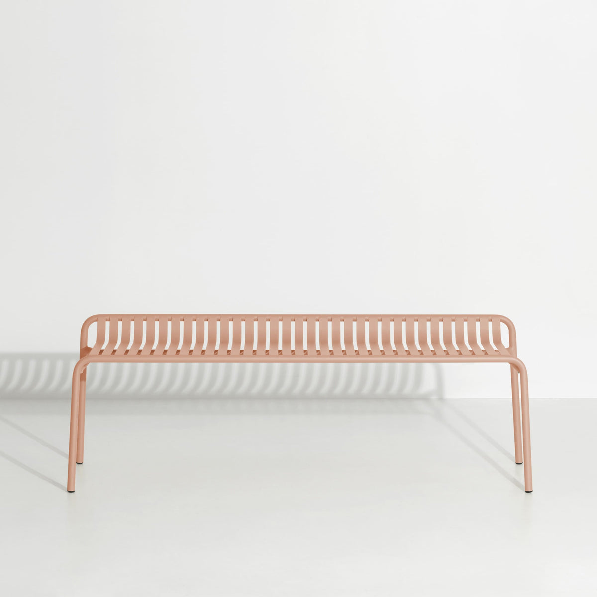 Banc sans dossier Week-End de Studio Brichet-Ziegler - Petite Friture-Blush-The Woods Gallery