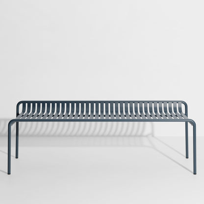 Banc sans dossier Week-End de Studio Brichet-Ziegler - Petite Friture-Gris Bleu-The Woods Gallery