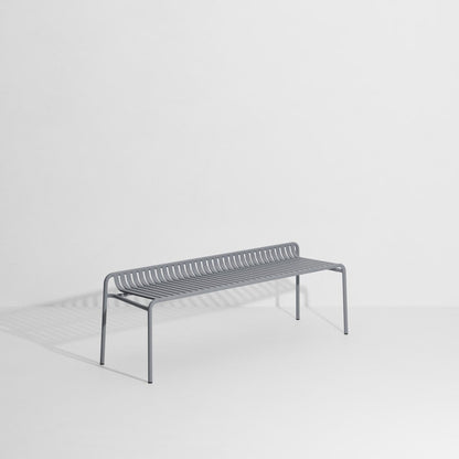 Banc sans dossier Week-End de Studio Brichet-Ziegler - Petite Friture-Gris pierre-The Woods Gallery