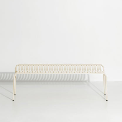 Banc sans dossier Week-End de Studio Brichet-Ziegler - Petite Friture-Ivoire-The Woods Gallery