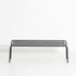 Banc sans dossier Week-End de Studio Brichet-Ziegler - Petite Friture-Noir-The Woods Gallery
