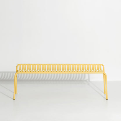 Banc sans dossier Week-End de Studio Brichet-Ziegler - Petite Friture-Safran-The Woods Gallery