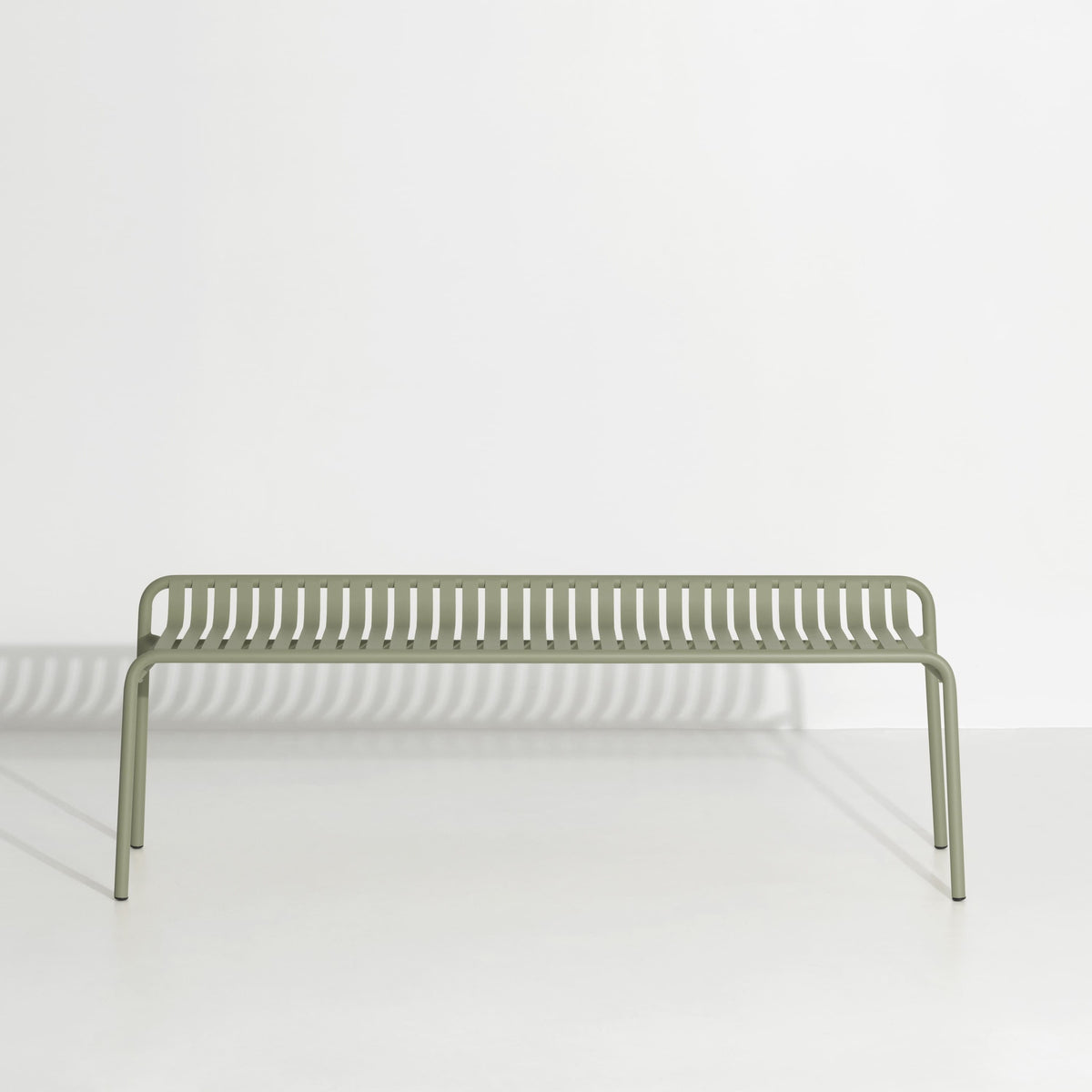 Banc sans dossier Week-End de Studio Brichet-Ziegler - Petite Friture-Vert jade-The Woods Gallery