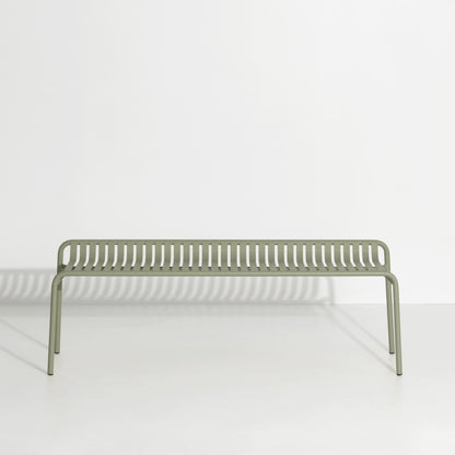 Banc sans dossier Week-End de Studio Brichet-Ziegler - Petite Friture-Vert jade-The Woods Gallery